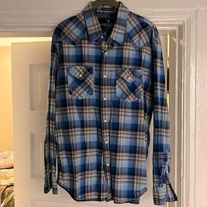 American Eagle Outfitters pearl snap button up shirt
